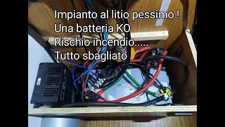 Impianto Litio, un disastro, 1 batteria KO