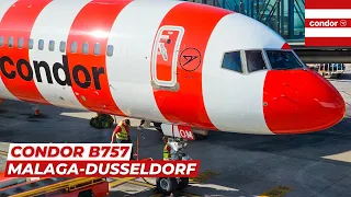 TRIP REPORT / The flying Pencil! / Malaga to Dusseldorf / Condor Boeing 757-300