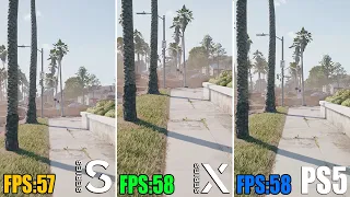 Dead Island 2  | Xbox Series S vs. Series X vs. PS5 Comparison