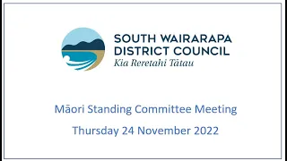 Māori Standing Committee Meeting