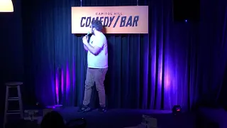 Comedian bombs at open mic