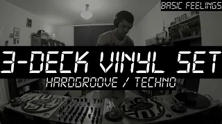 3-deck vinyl set [Techno / Old school Techno]