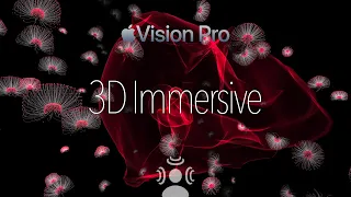 8K HDR 3D Immersive Digital Art | Rose Red | Apple Immersive  Video | Apple Vision Pro