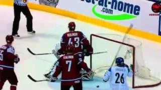 Mikael Granlund Goal. Team Finland vs Russia IIHF WC 5.13.2011