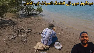 Exploring Fishing Spot in Mangroves |  Fishing in Karachi 2024 | Karachi Mangroves Fishing