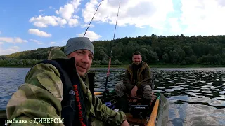 Как мы ловили ЩУКУ на Оке с Миллионовым, отличная рыбалка и красивые места! В поисках трофейной щуки