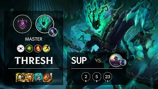 Thresh Support vs Braum - KR Master Patch 11.18