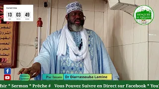Sermon du Jummah par Imam Dr Diarrassouba Lamine