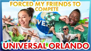 I FORCED My Friends to Compete At Universal Studios Orlando -- Gamemaster Challenge 7