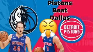 Detroit Pistons Beat Dallas Mavericks in OT 😤 #pistons #detroitpistons #nba #killianhayes