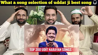 Top 200 Udit Narayan Songs | Hindi Songs | SangeetVerse PAKISTANI REACTION