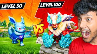 GOD NOX Vs 100 LVL POWERFUL BLAZEMUT! 😱 PALWORLD | Techno Gamerz | #67