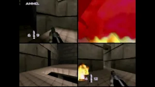 GoldenEye 007 (N64) | 4-Player Multiplayer #2