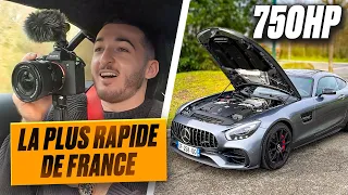 750 CHEVAUX 😱😨 !! L'AMG GTS LA PLUS RAPIDE DE FRANCE !! (J’AI JAMAIS VU ÇA)🥵!!