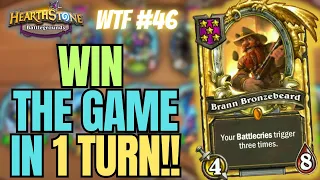 Hearthstone Battlegrounds WTF Moments 46 | Insane Transition!