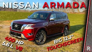 The 2021 Nissan Armada Patrols the Streets with a New Look Outside and Tech Inside