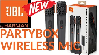 JBL PARTYBOX WIRELESS MIC UNBOXING/ rozpakowywanie microphone/ mikrofon