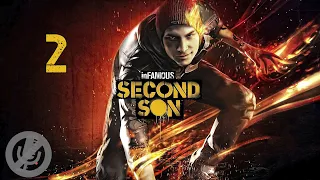 Infamous Second Son Прохождение Без Комментариев На PS5 На 100% Часть 2 - Путь в Сиэтл