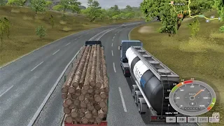 Euro Truck Simulator - PC Gameplay (1080p60fps)