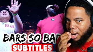 DUB REACTS TO Bars So Bad, They're Hilarious SUBTITLES | Masked Inasense