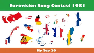 Eurovision 1981 - My Top 20