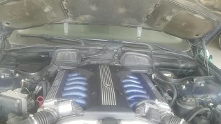 BMW E38 750iL V12 Start up sound