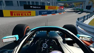 F1 2021 Mercedes Lap Monaco Lewis Hamilton