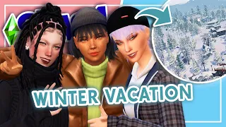 time for a FAMILY VACATION || Sims 4 Occult Baby Challenge #84