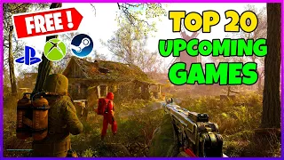 TOP 20 Free-to-Play Upcoming Games 2023/24🔥 (PC, PS5, Xbox)