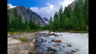 дорога Курай - Перевалка - Альплагерь Актру.