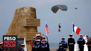 Veterans, world leaders gather in Normandy to mark 80th anniversary of D-Day invasion