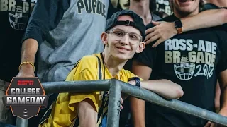 Purdue superfan Tyler Trent’s fight against cancer inspired many | College GameDay