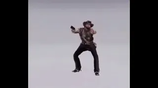 John Marston dancing