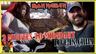 I LOVE! | Iron Maiden - 2 Minutes To Midnight (Live at Estadio Nacional, Santiago, Chile) | REACTION