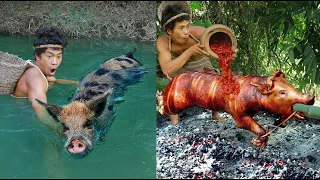 Survival In The Rainforest - bbq pig