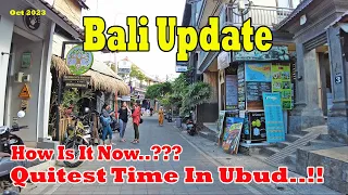 How Is Ubud Bali Now..?? Quietest Time To Visit Ubud..!! Ubud Bali 2023