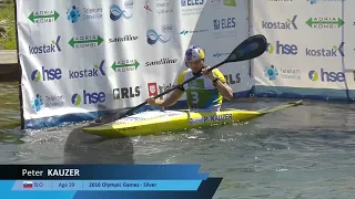Peter Kauzer Slovenia Semi Final / 2023 ICF Canoe-Kayak Slalom World Cup Ljubljana Slovenia