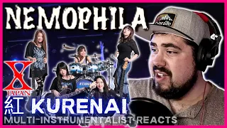 Musician Reacts to NEMOPHILA 'KURENAI' 紅 | X-JAPAN Cover