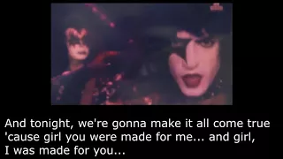 Kiss - I Was Made For Lovin' You (Version Original 1979) with Lyrics