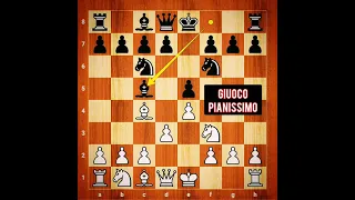 Chess Trap in Giuoco Pianissimo with Kingside Attack♟️