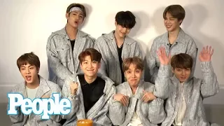 K-Pop Group BTS Dish On Who's Most Romantic, Korea Vs. USA & More Confessions | People NOW | People