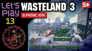 Wasteland 3: A Very Hostile Takeover – Gett Family Homestead – Weapon Modding – Let’s Play 13