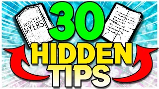 30 Hidden Tips, Tricks & Details in DBD You NEED To Know!!