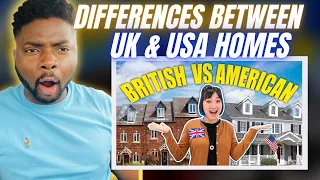🇬🇧BRIT Reacts To ARE UK AND USA HOUSES DIFFERENT? *why so much wood???