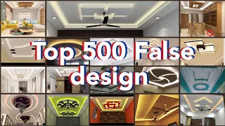 Top 500+ False Living Room Ceiling Design 2023 l Bedroom