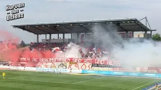 FSV Zwickau 0:0 1. FC Magdeburg 28.07.2019 | Choreo, Pyro & Support