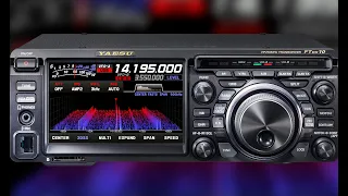 Обзор Yaesu FTDX10 - основные параметры. Слушаем эфир.