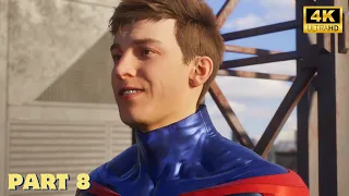 Spider-Man 2 PS5 Walkthrough Gameplay Part 8 (4k 60FPS) No Commentary