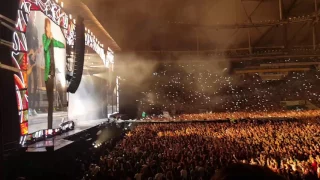 The Rolling Stones' first song in Argentina - La Plata Stadium