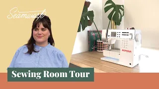 Sewing Room Tour: Taylor’s small sewing space